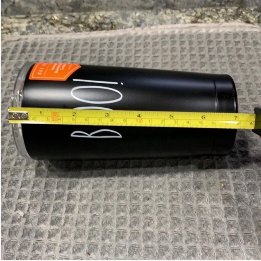 NWT Rae Dunn “BOO!” 17 oz Insulated Stainless Steel Tumbler Halloween